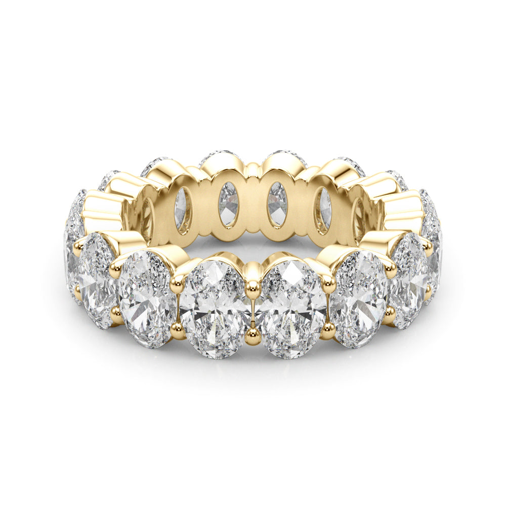 Oval Eternity Band - Elgrissy Diamonds