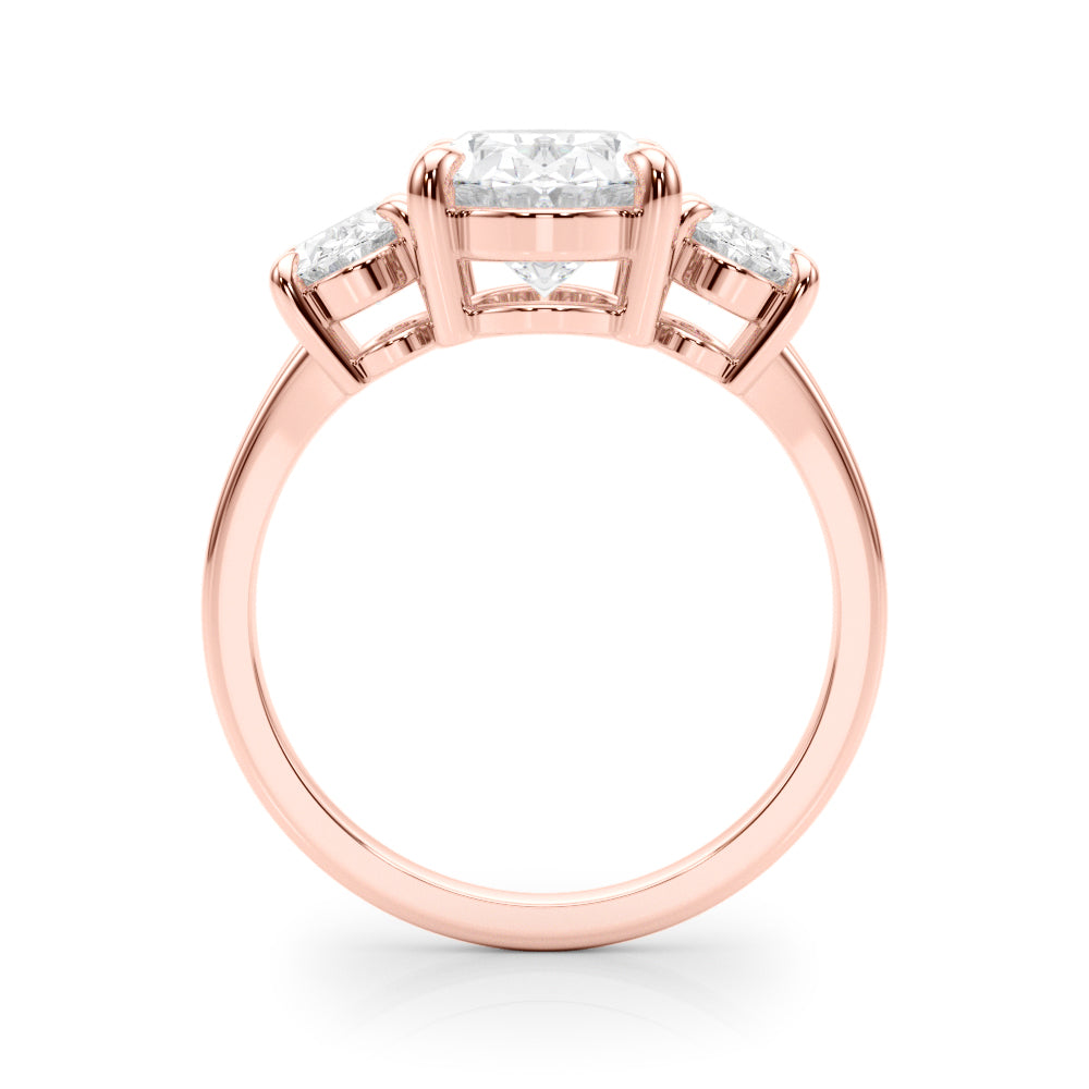 Oval Three Stone - Elgrissy Diamonds