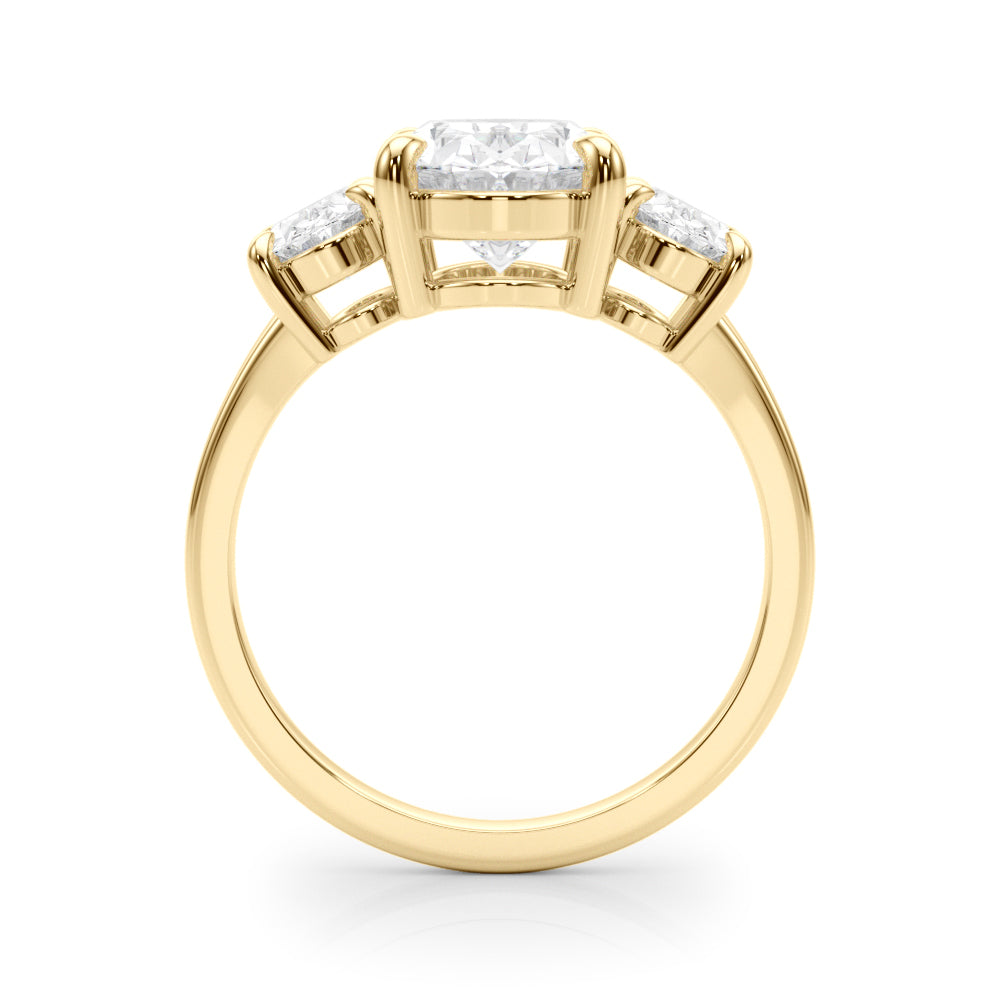Oval Three Stone - Elgrissy Diamonds