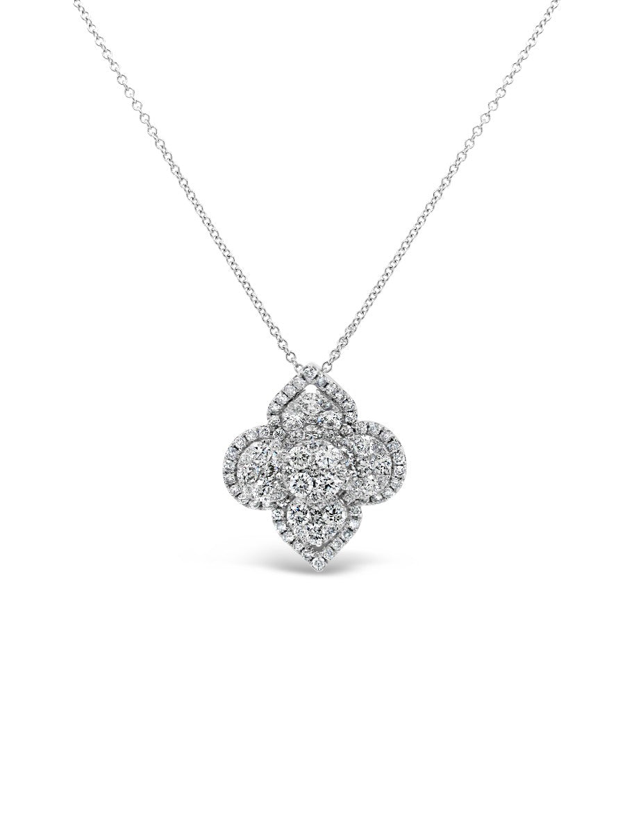 Four Clover Pendant - Elgrissy Diamonds