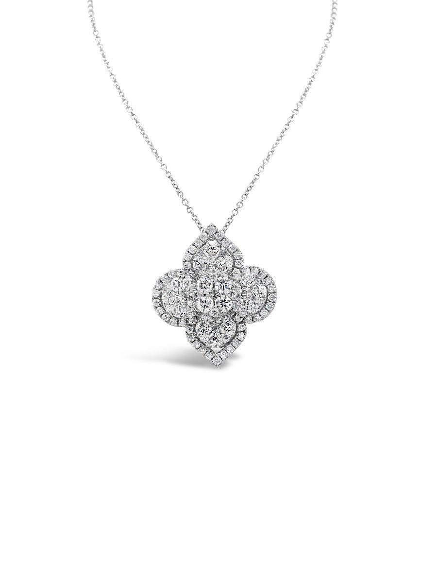 Four Clover Pendant - Elgrissy Diamonds