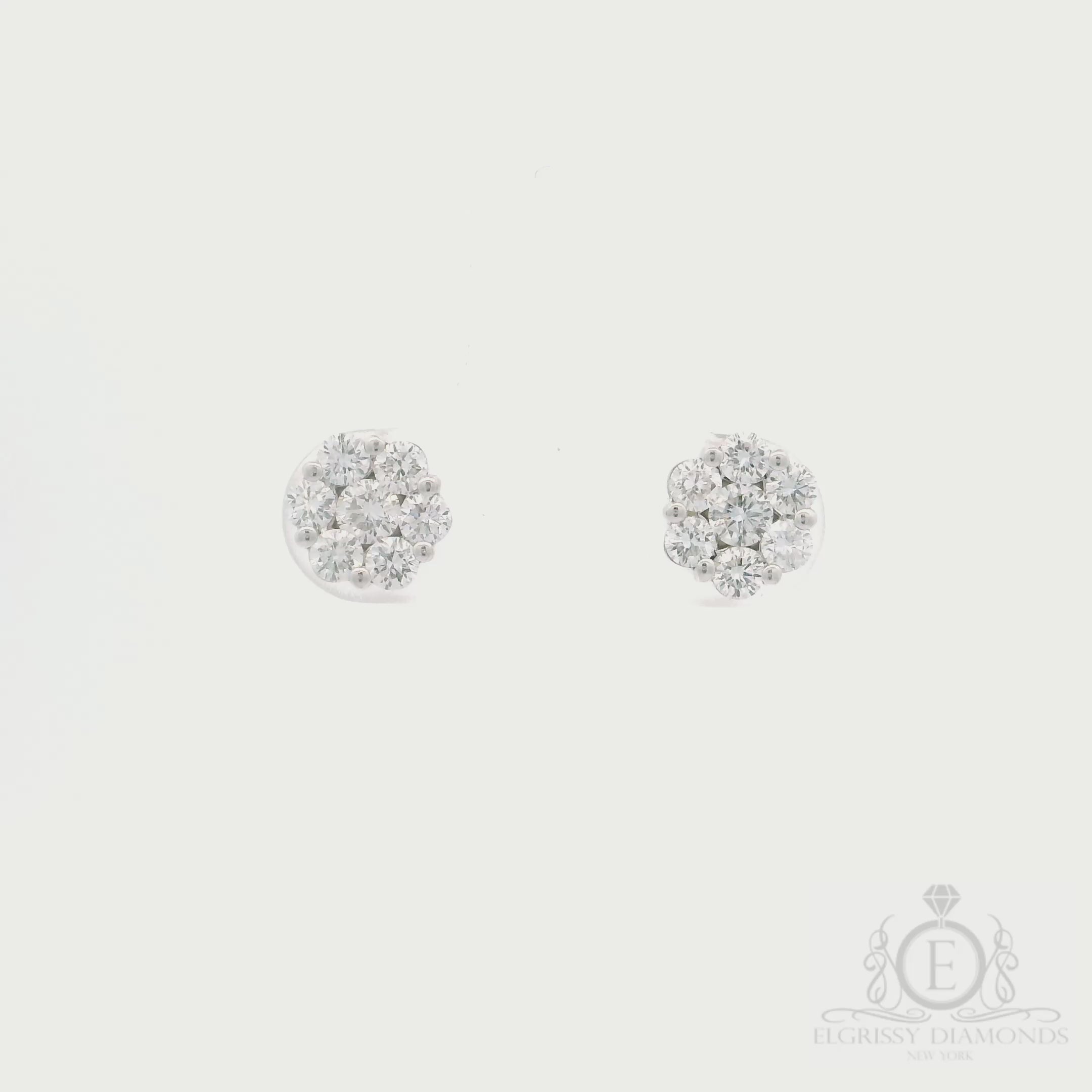 Flowers Studs Earrings for Rent