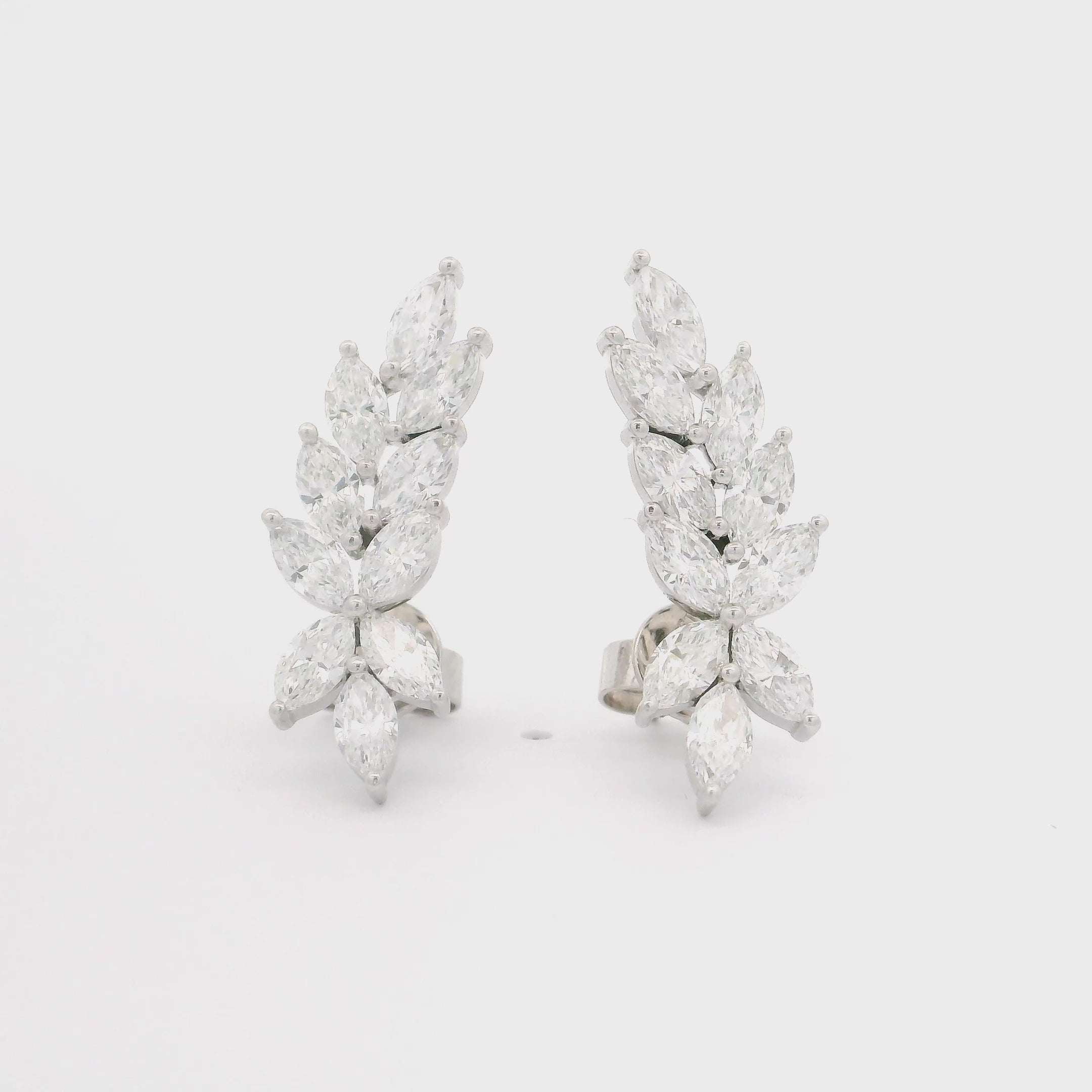 Marquise Climber Earrings for Rent