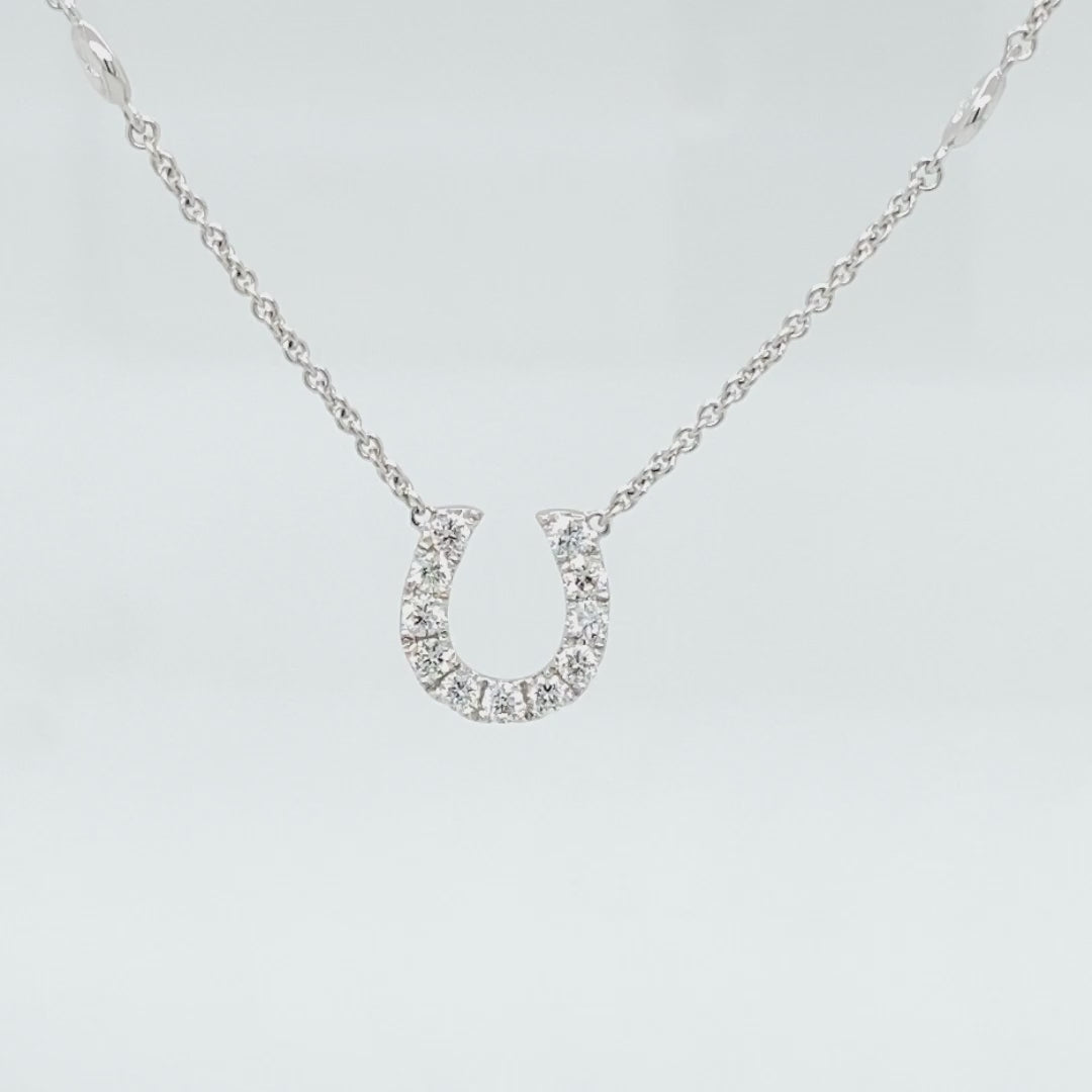 Horseshoe Lucky-Charm Necklace