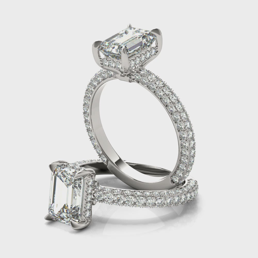 Three Rows Hidden Halo