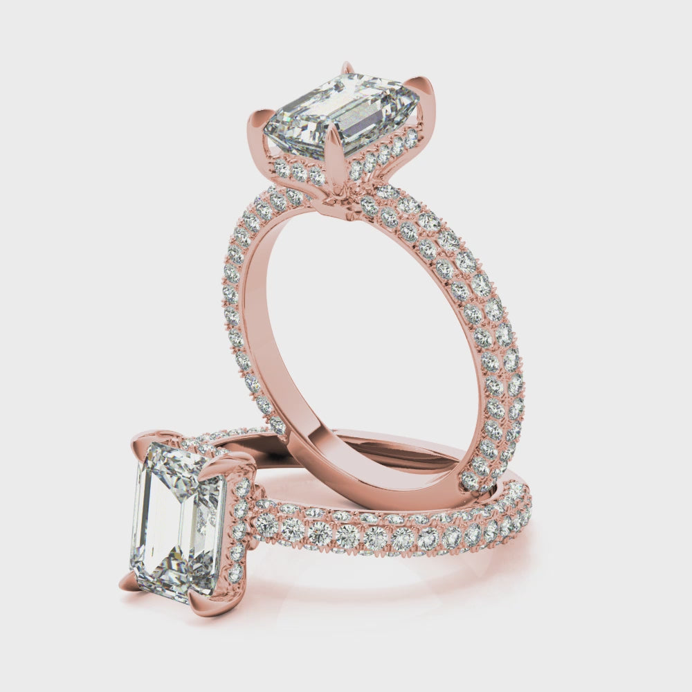 Three Rows Hidden Halo