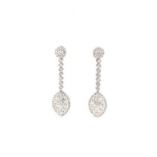 Marquise Drop Earrings - Elgrissy Diamonds